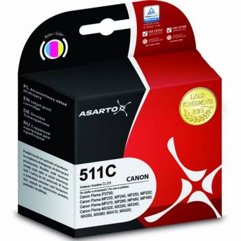 Tusz Asarto do Canon 511C |...