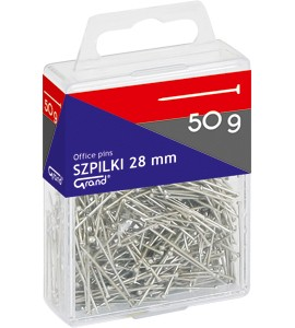 SZPILKI STALOWE 28mm 50g