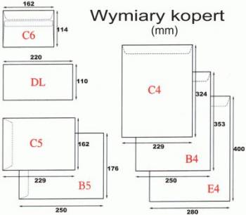 KOPERTA B-4 HK (Z PASKIEM)...