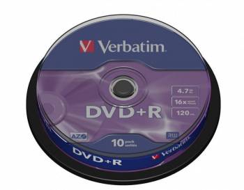 PŁYTY VERBATIM DVD+R cake10