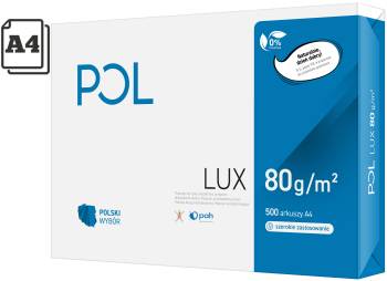 PAPIER POL LUX A4 80 g/m2...