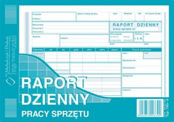 RAPORT DZIENNY PRACY...