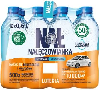 WODA NAŁĘCZOWIANKA 0,5 l...