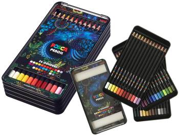 KREDKI OŁÓWKOWE UNI POSCA...